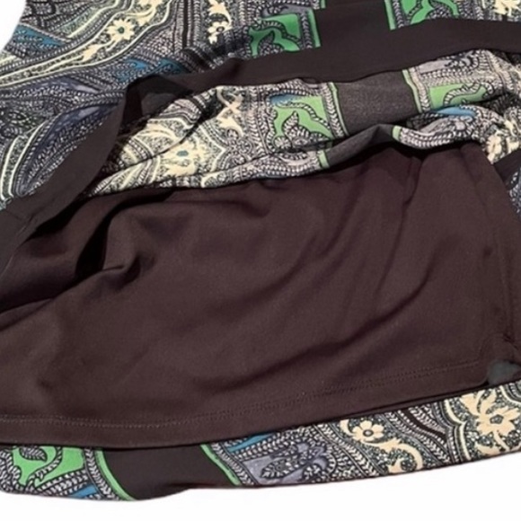 Kut from the Kloth abstract print pullover short sleeve stretch dress size 8 - Picture 10 of 14